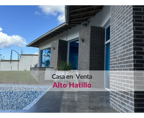 Venta Quinta Alto Hatillo.arquitectura Contemporánea Y Vista Al Ávila.