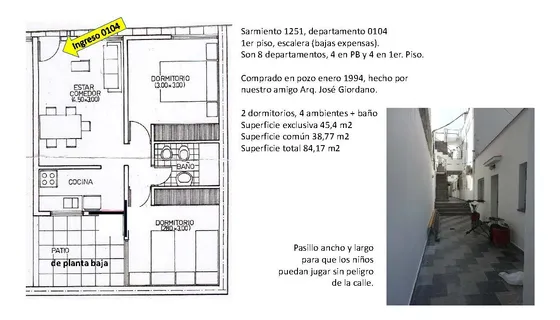 Ideal Reciclar Ph Céntrico 2 Dorm Excelente Financiación