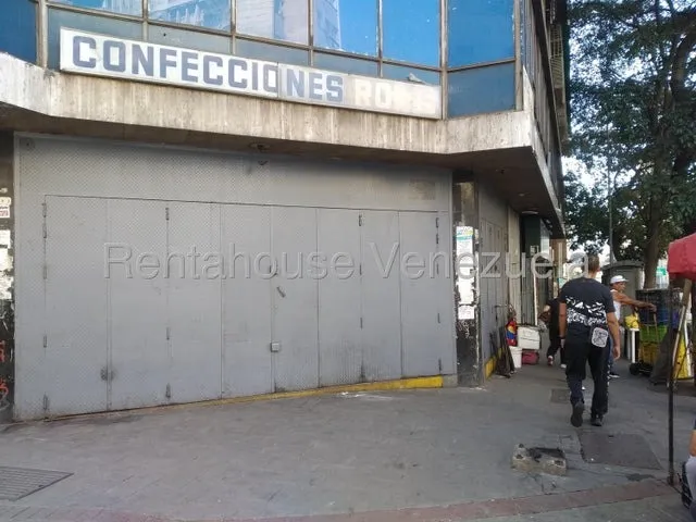 Jg Cod Flex  25-13132 Se Alquila Estupendo Local Comercial A Pie De Calle Privilegiada Ubicación En La Candelaria Negociable