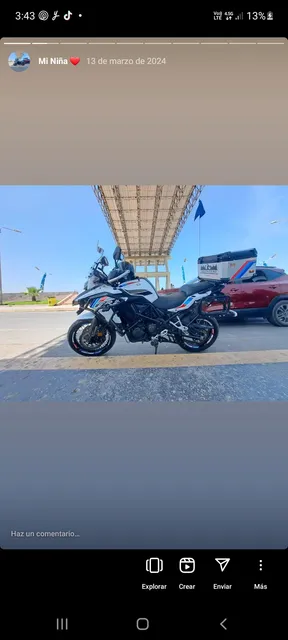 Trk502x Equipada Y Lista Para Salir A Rodar