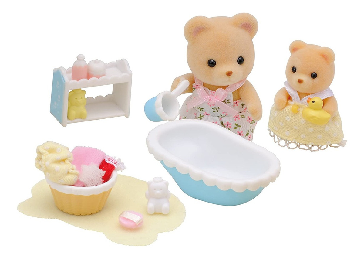 Sylvanian Families 5092 Hora Del Baño Mercado Libre