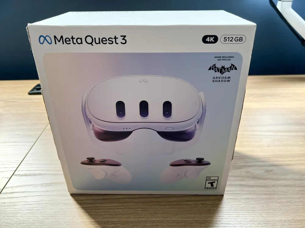 Meta Quest 3 512gb 4k Branco com Joysticks | Frete grátis