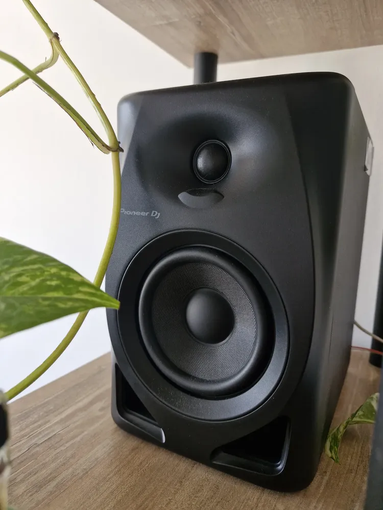 Par De Monitor De Audio Pioneer Dj Dm 40d Bt Preto Com | Frete grátis