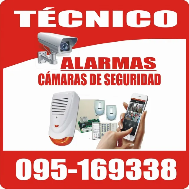 Tecnico Alarmas Camaras Seguridad Instalacion Service A Dom
