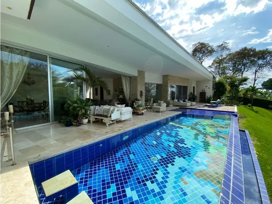 Exclusiva Casa Campestre En Renta, Condominio Via El Caimo