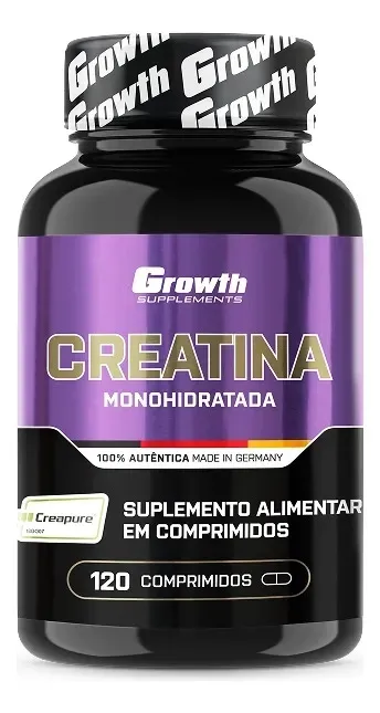 Creatina Creapure 120 Comprimidos Growth Supplements