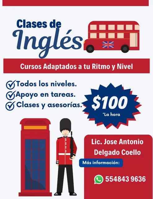 Cursos De Idiomas Inglés Y Francés Todos Los Niveles