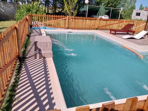 Cabañas Los Igo - San Rafael (aa, Wifi, Direct Tv, 2 Dormitorios, Piscina Amplia Y Renovada).-
