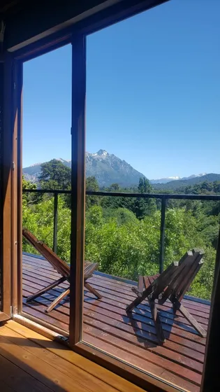 Excelente Cabaña. 2amb C/balcón. C/hermosa Vista Circuito Chico Bariloche. 