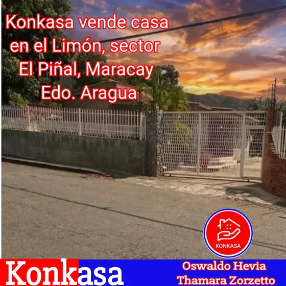 Konkasa Vende Quinta En El Limón, Sector El Piñal, Maracay Edo Aragua