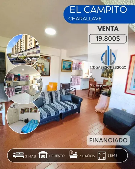 Apartamento Residencias El Campito Charallave 