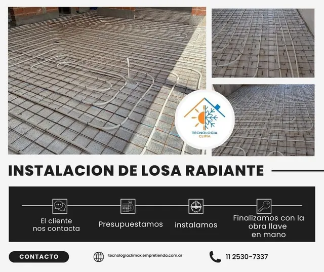 Instalación De Piso Radiante, Calderas Y Radiadores 