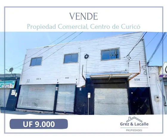 Se Vende Propiedad Comercial Excelente Ubicación En Curico