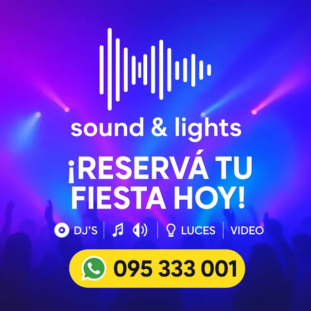 Servicio De Discoteca Dj Audio Luces Video Musica Alquiler