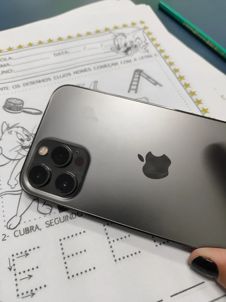 iPhone 12 Pro Max 128 GB azul pacífico - Bom (Recondicionado