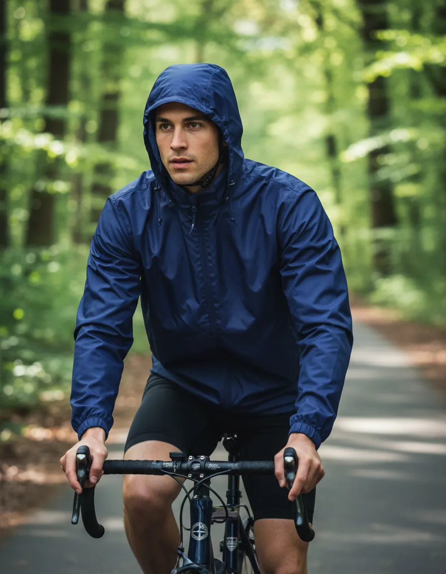 Campera Rompeviento Impermeable Ciclismo Super Liviana