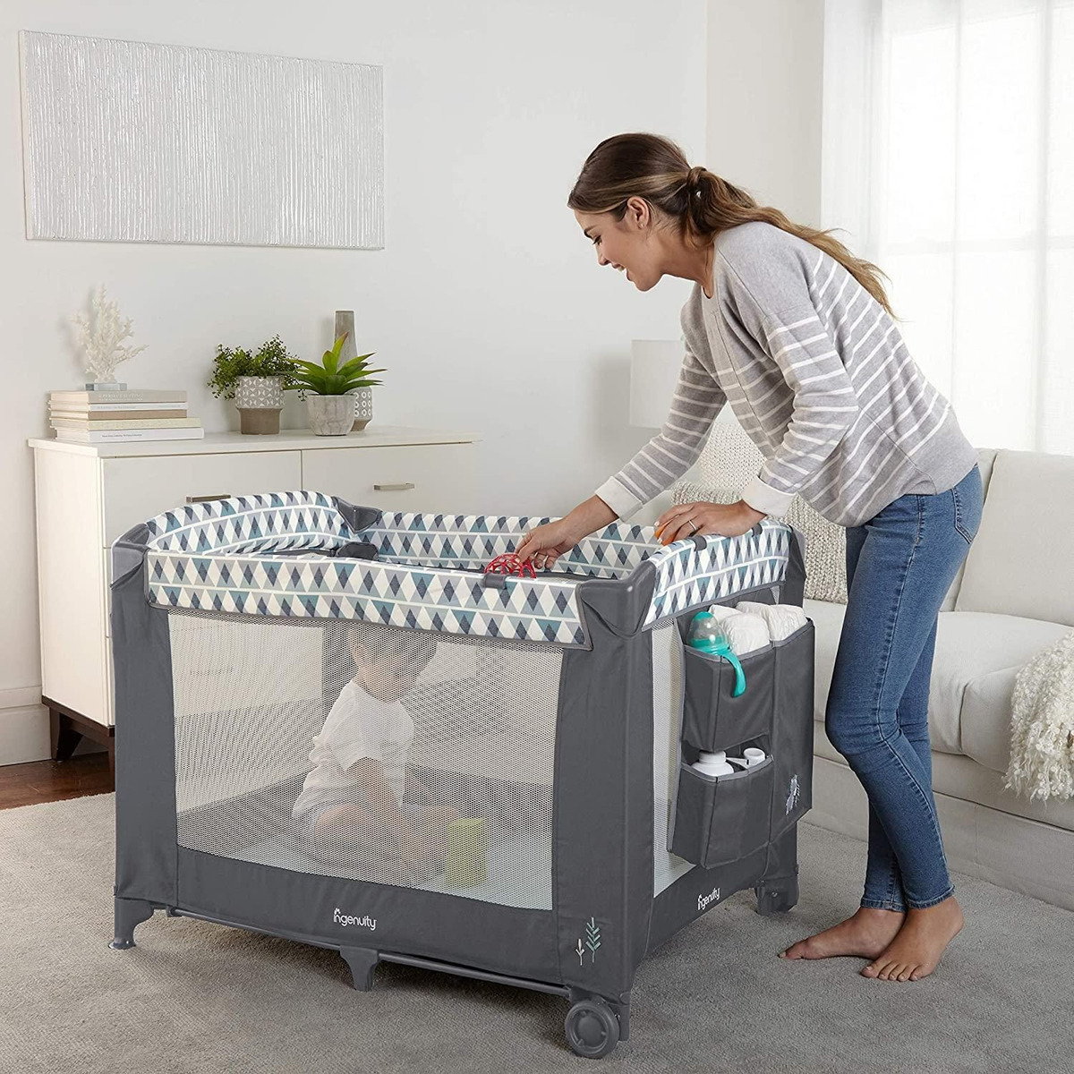 Cuna Corral Ingenuity Smart And Simple Playard Princo Lo mejor para