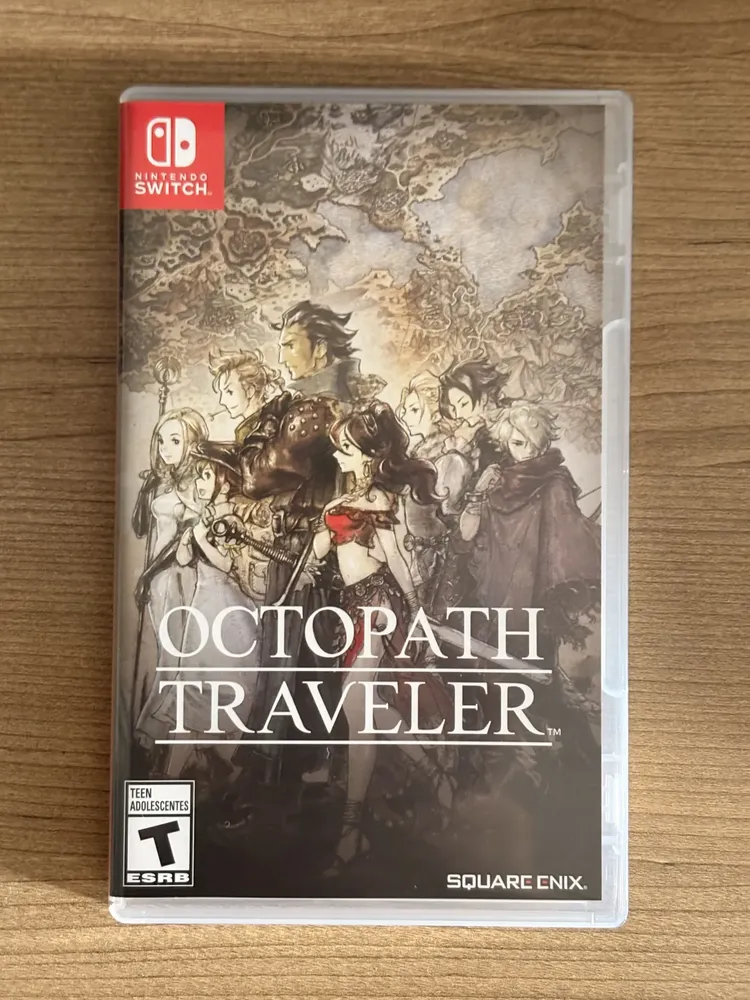 Octopath Traveler Standard Edition Nintendo Switch Mídia Física