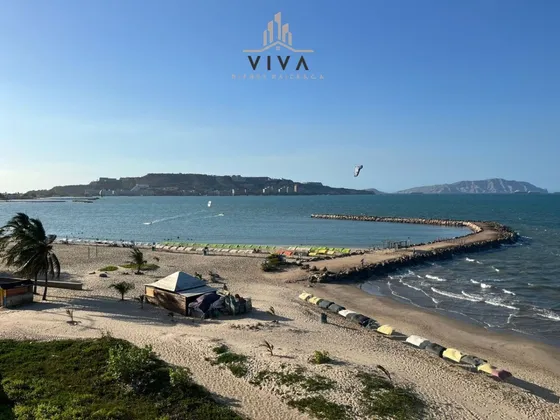 Hermoso Y Amplio Apartamento Ubicado En El Conjunto Residencial Playa Mar, Frente A Playa Lido 