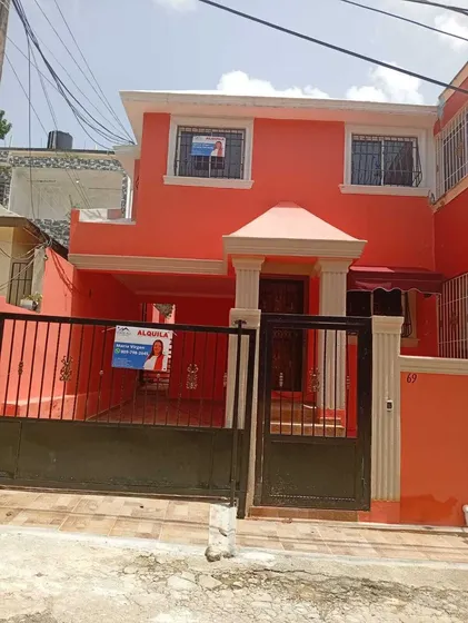 Hermosa Casa En Alquiler En La Autopista Duarte