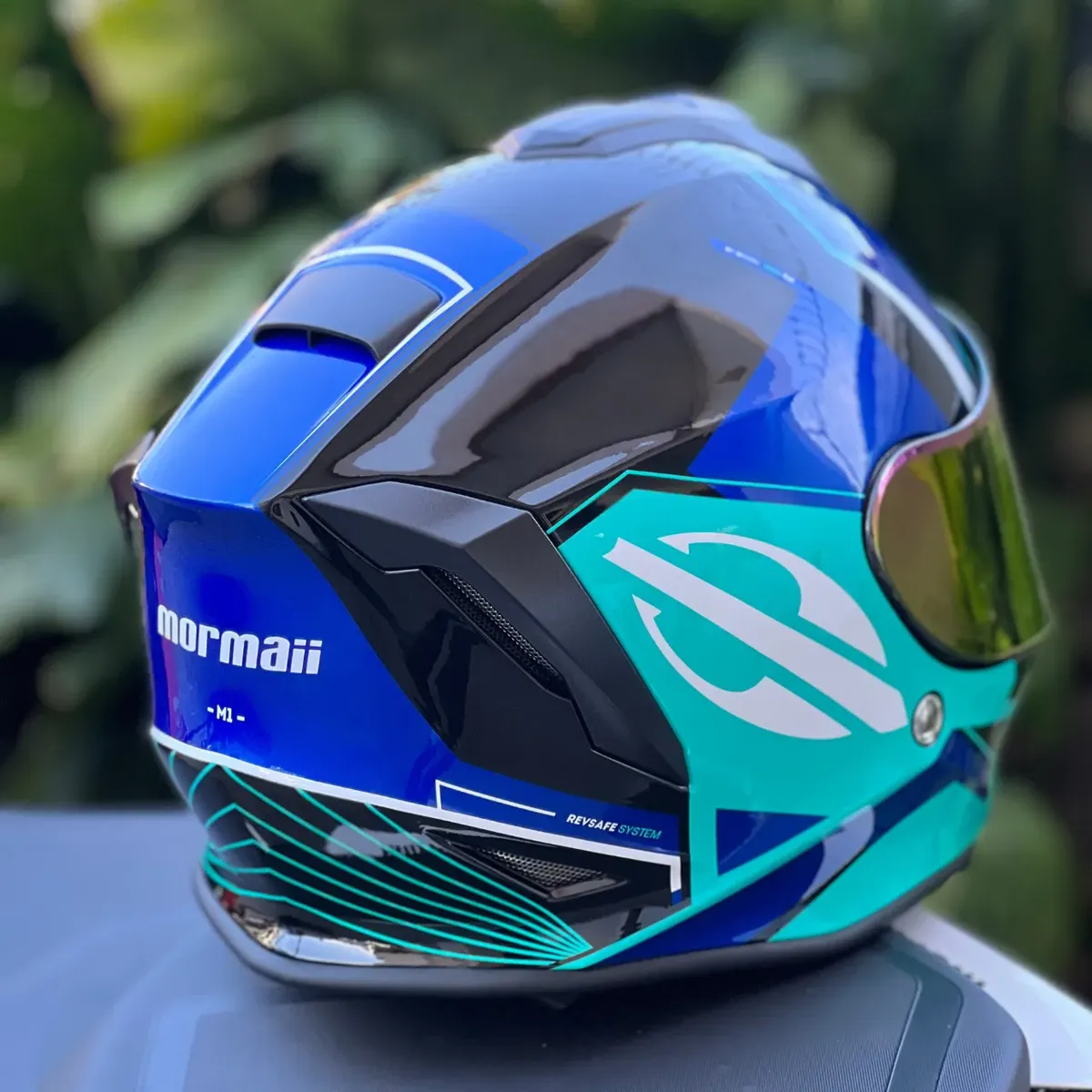 Capacete Moto Mormaii Cinza Masculino + Viseira + Narigueira — foto 7