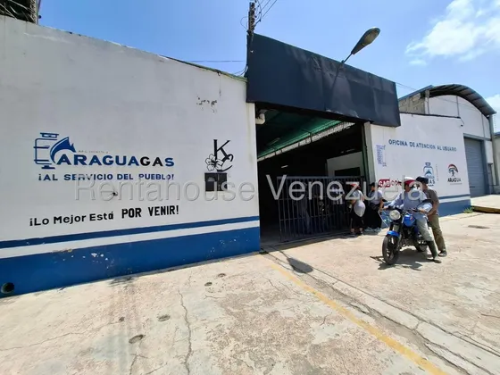 Galpón En Venta Precio De Oportunidad En Turmero Macaro Excelente Ubicación 600 Metros Tanque Subterráneo Luz Trifásica Nela 25-8965