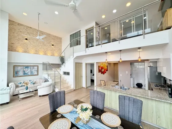 Venta Apartamento Amoblado Duplex En Edificio Montu Cartagena 