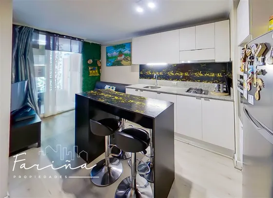 Departamento En Venta De 1 Dorm. En San Miguel