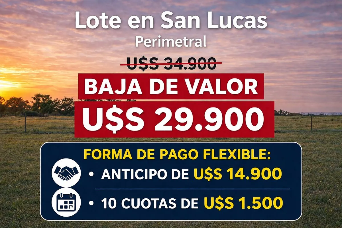 Land for Sale in San Lucas, San Vicente Perimetral