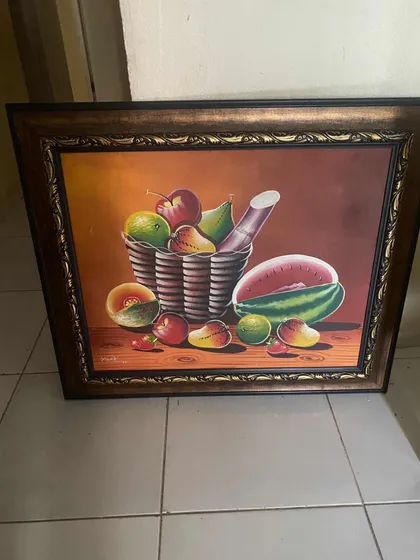 Hermoso Cuadro, Para Área De Comedor