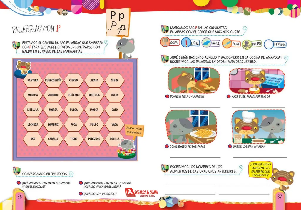 Mas Clases Diarias, LENGUA, Primer Ciclo
