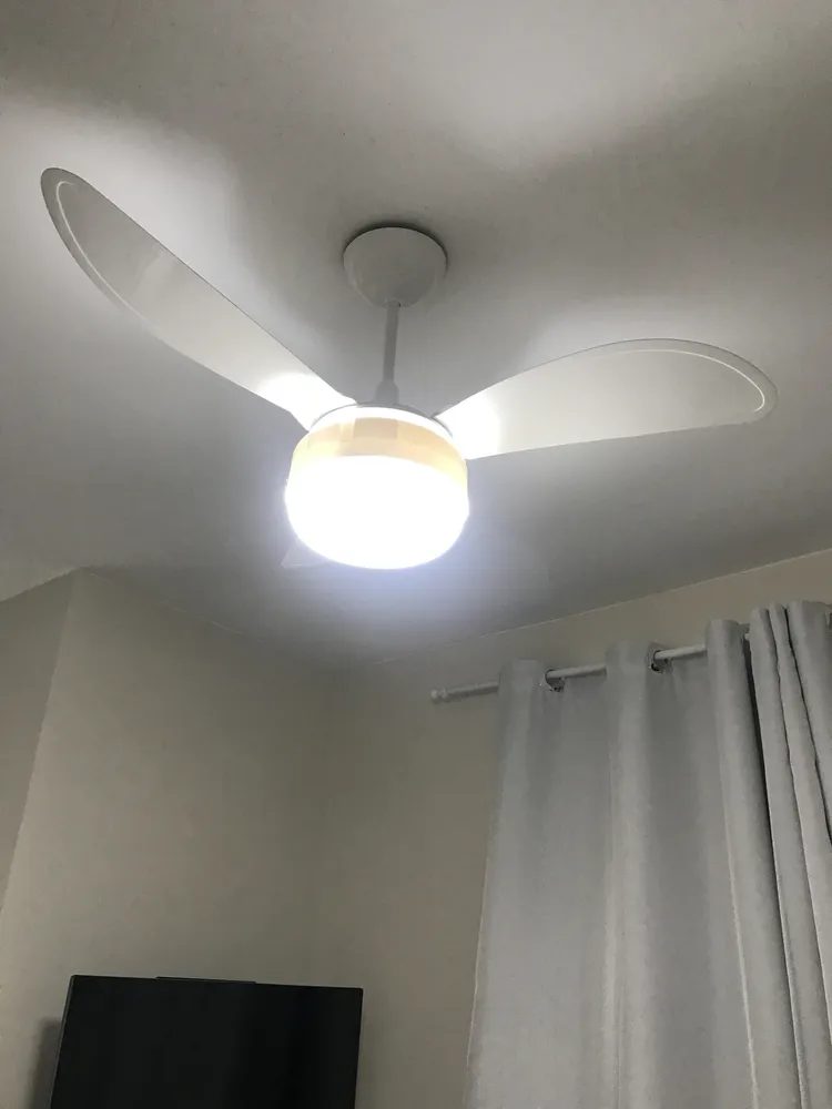 Ventilador de Teto Ventisol Fênix instalado