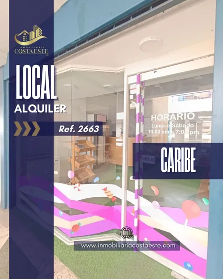 Local En Alquiler Ubicado En Caribe Ref 2663