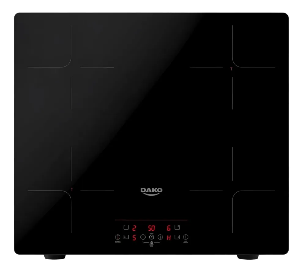Cooktop De Indução 04 Bocas Dako Supreme Preto 220v