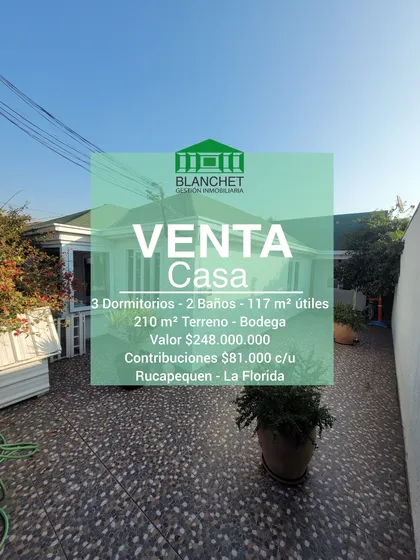 Venta Hermosa Casa Remodelada En La Florida (3d/2b)