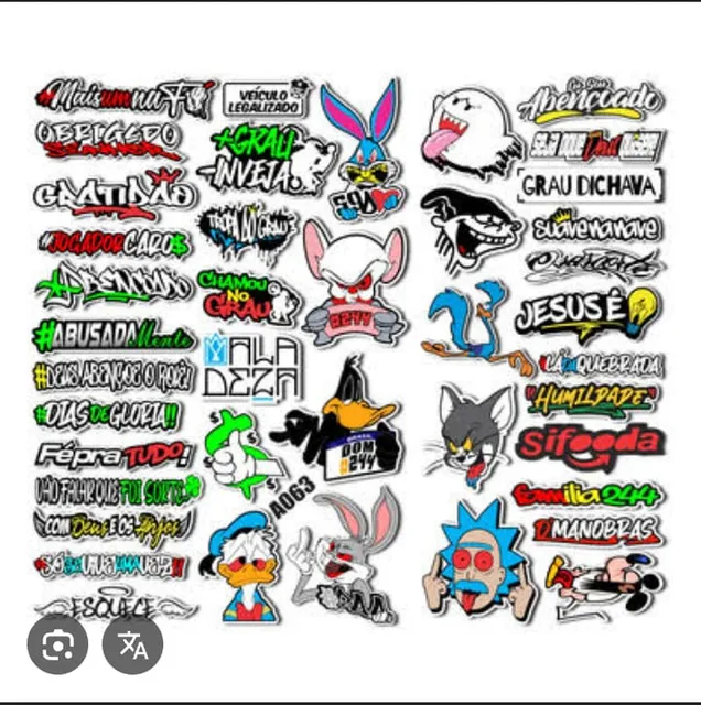 Adesivos E Arquivos Personalizados. 