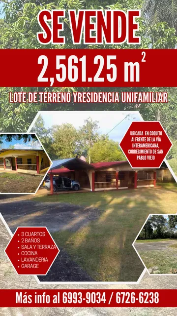 Casa Y Terreno