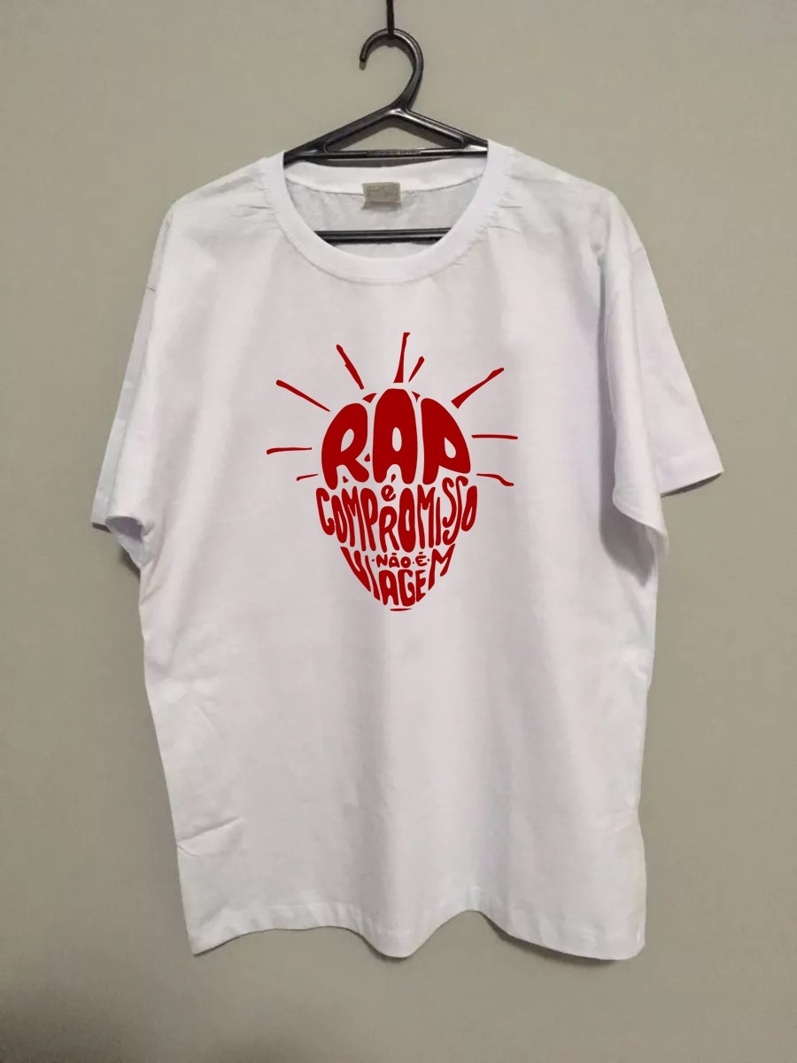 Camiseta Sabotage Rap É Compromisso Não É Viagem Camisa Parcelamento sem juros