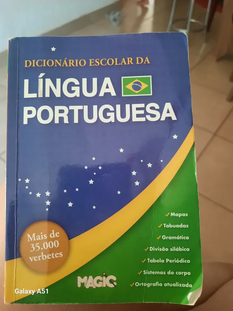 Dicionário Escolar Da Língua Portuguesa | MercadoLivre