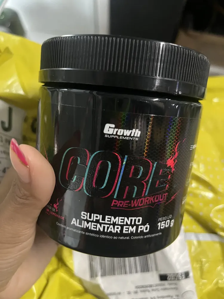 Pré Treino Core 150g Growth Supplements Pink Lemonade