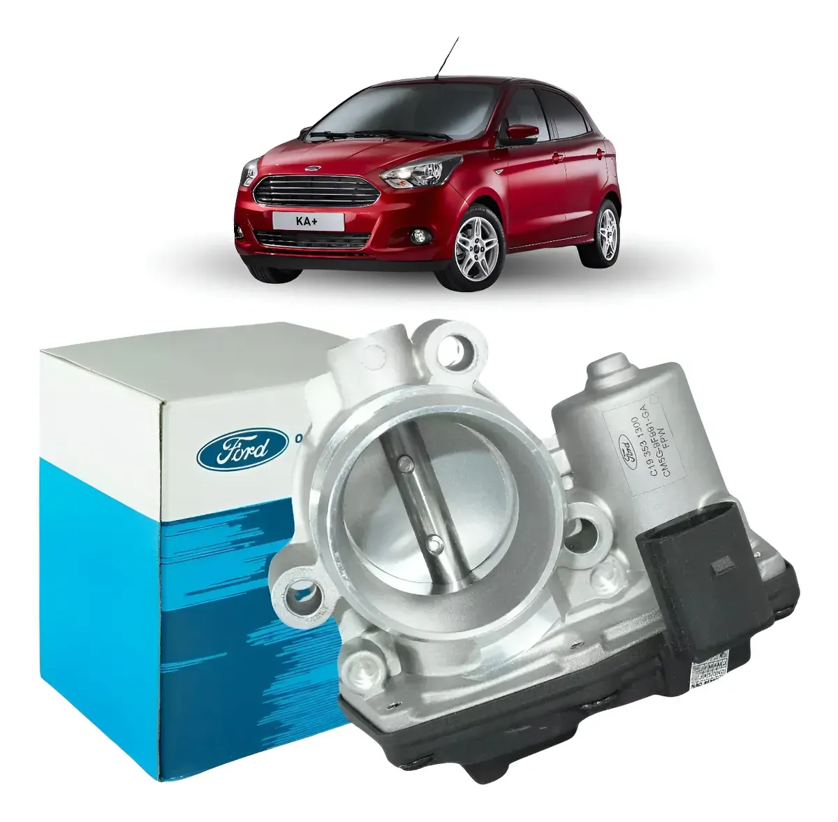 Corpo Borboleta Tbi Ford Ka 1.0 3cc 2014 A 2020