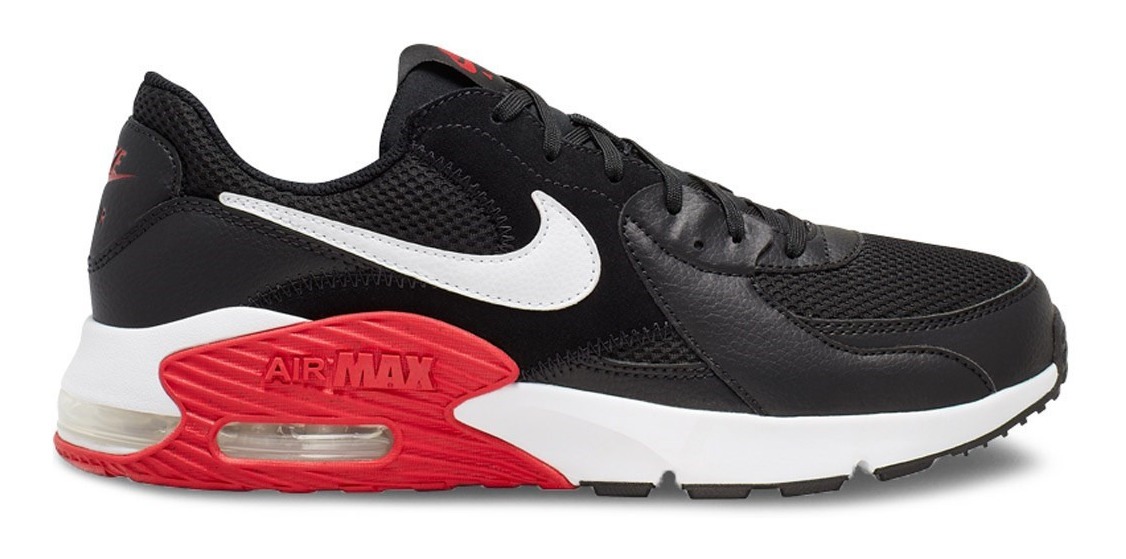 Nike Air Max Excee Black/white-univ Red | Mercado Libre