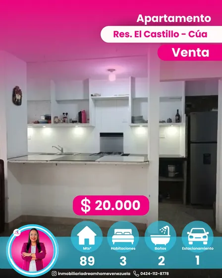 Apartamento En Venta Residencias El Castillo - Cúa
