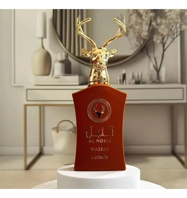 Perfume Al Noble Wazeer De Lattafa Niche Dubai 100ml Full