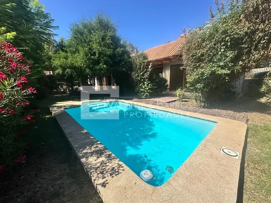 Casa En Venta En Quebrada De Nogales Machalí
