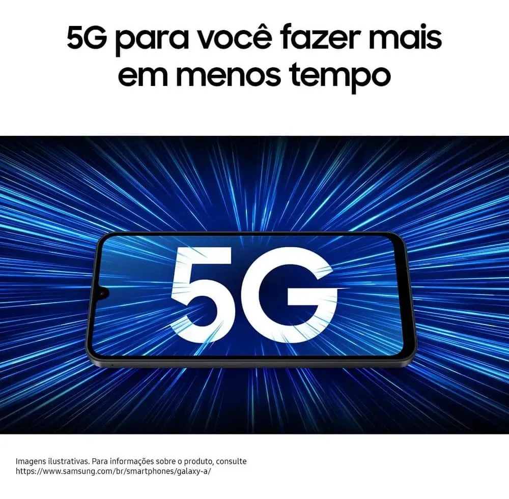 Celular Samsung Galaxy A17 5G Com IA, 128gb, 4gb Ram, Câm De 50mp, Tela De 6.7", Nfc, Ip54 - Preto — imagem 3