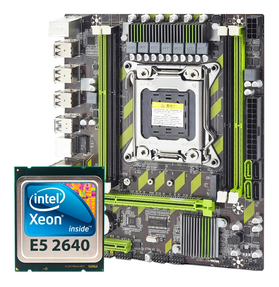 Placa Mãe Gamer Kllisre X79 Lga 2011 Intel Xeon E5 2640 Mercado Livre
