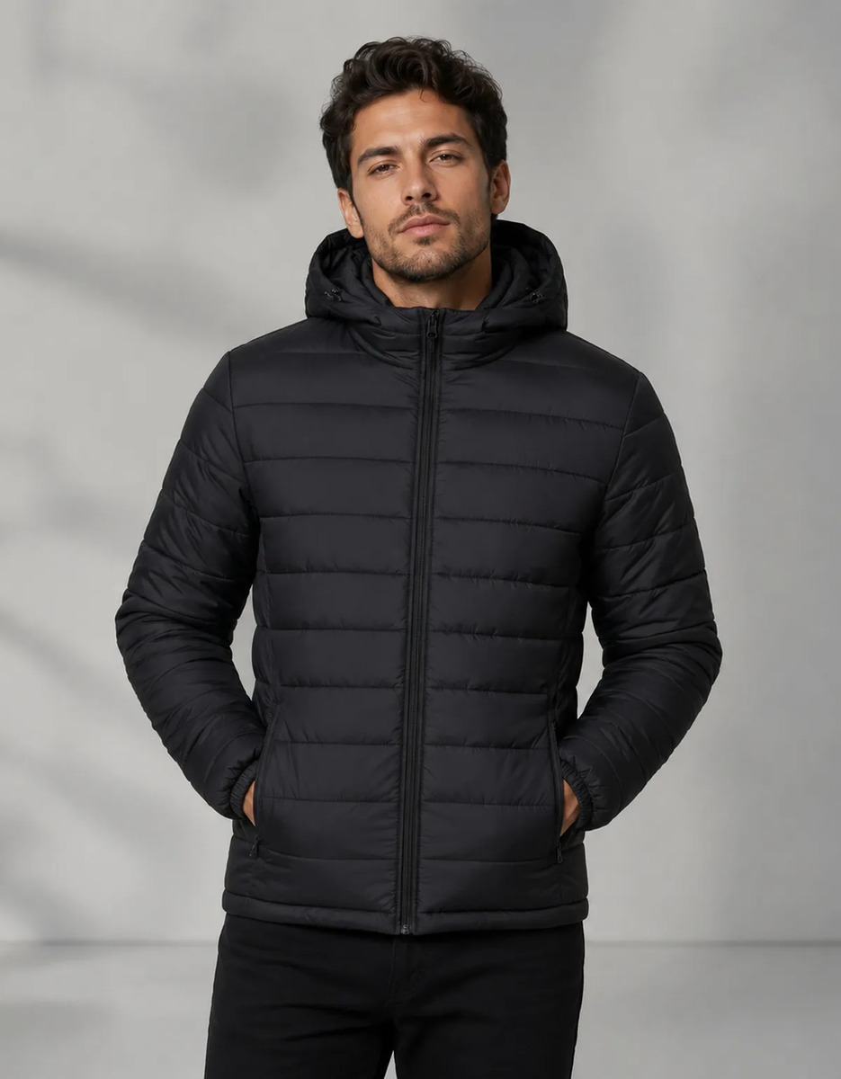 Jaqueta Puffer Bobojaco De Frio Blusa Impermeável Inverno