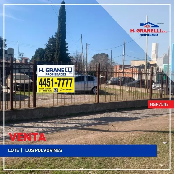 Terreno En Venta En Los Polvorines