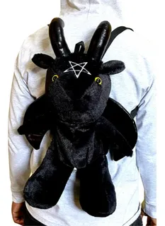 Mochila de cabra negra deals